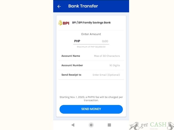 gcash to bpi