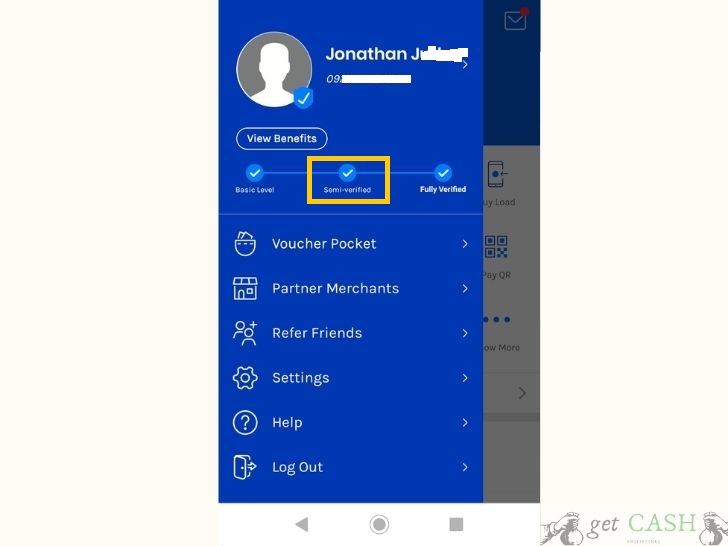 Gcash Semi-verified