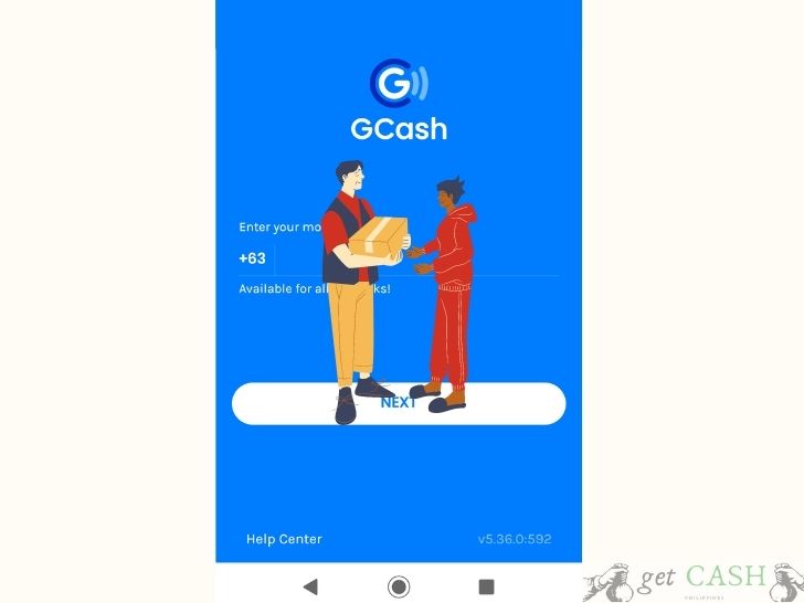 receiving money through gcash