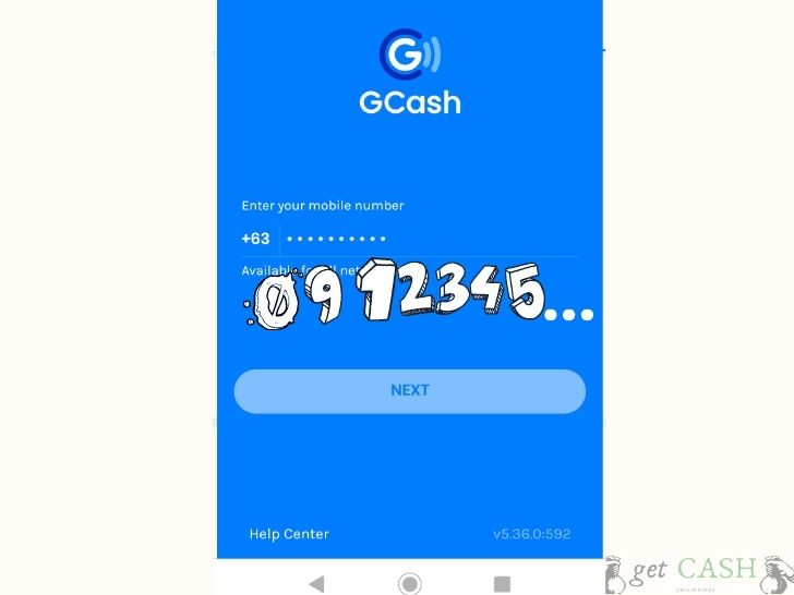 how to change gcash number in google account