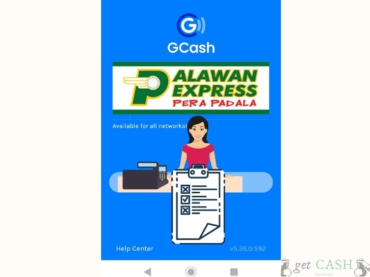 Palawan to gcash form