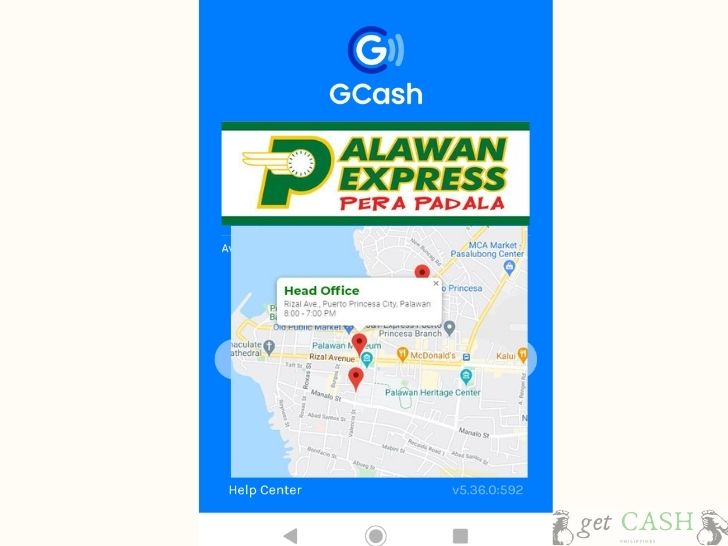 nearest Palawan Express branch