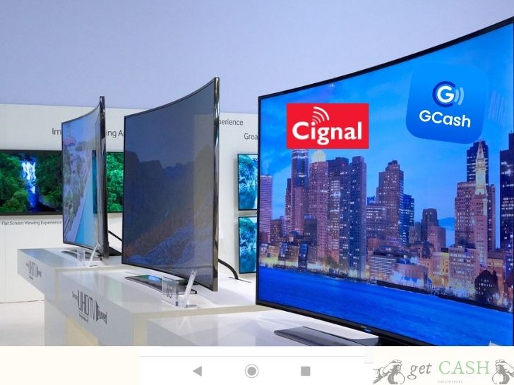 Cignal TV with gcash