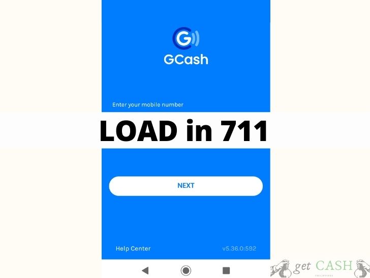 Load Gcash in 711