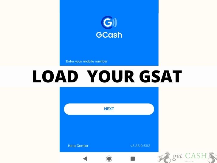 Load Gsat Using Gcash