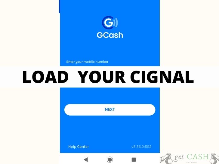load your Cignal Using Gcash