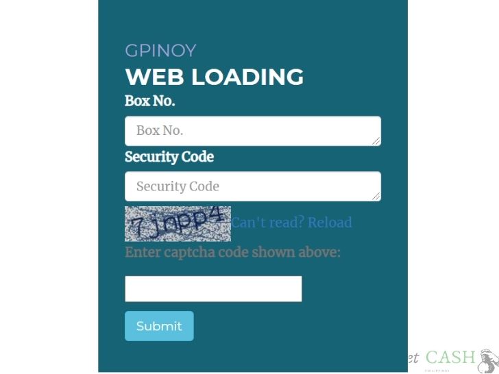 Web Loading GPINOY 