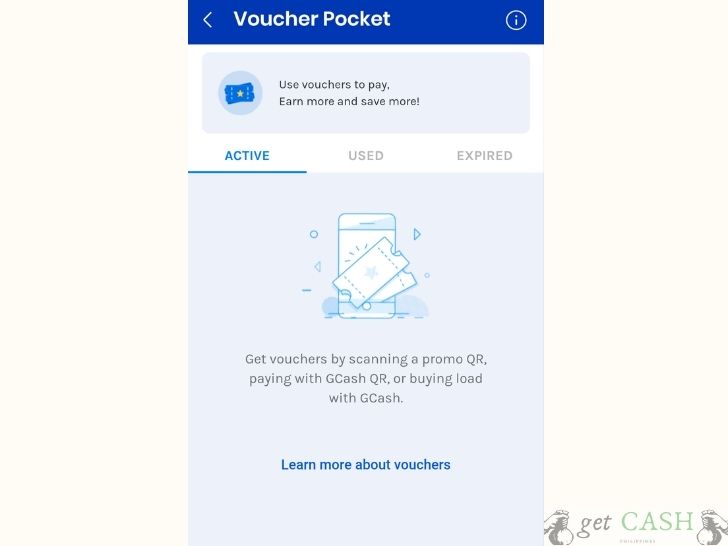 voucher pocket area