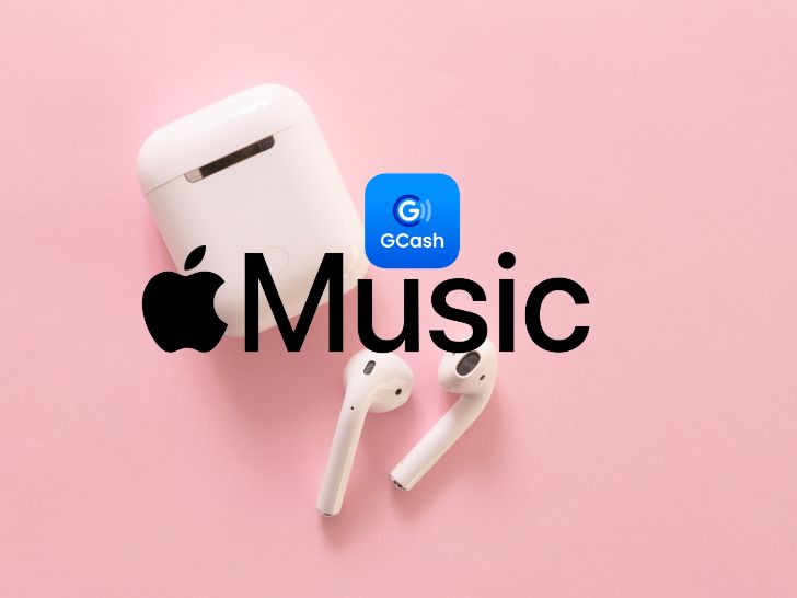 pay apple music using gcash